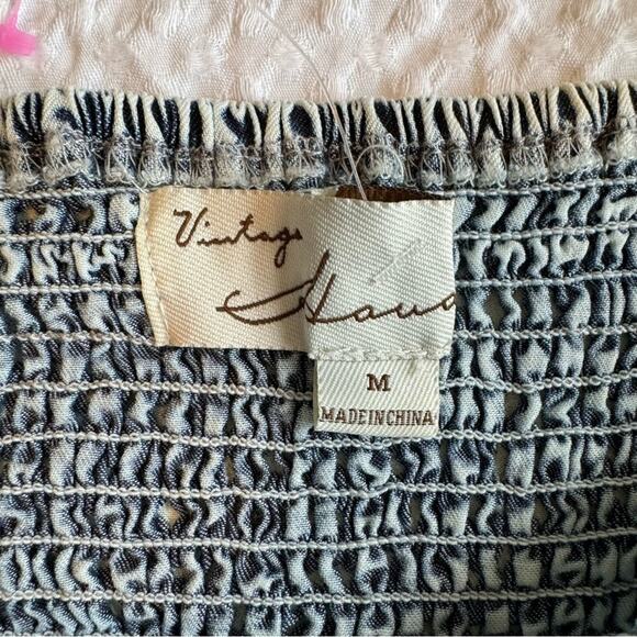 Vintage Havana NWT Tie Front Swim Coverup Size M - Picture 5 of 7